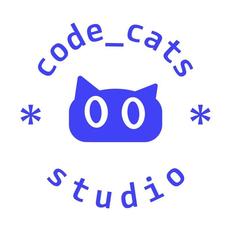 Logo Code Cats Studio